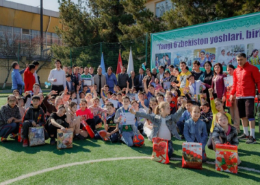 Меҳрибонлик уйи тарбияланувчилари учун спорт мусобақалари ўтказилди