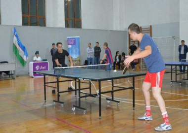 Ucell Компаниясида стол тенниси мусобақасида бўлиб ўтди