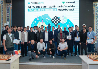 «АлоқаБанк» ходимлари ўртасида шахмат ва шашка турнири! 