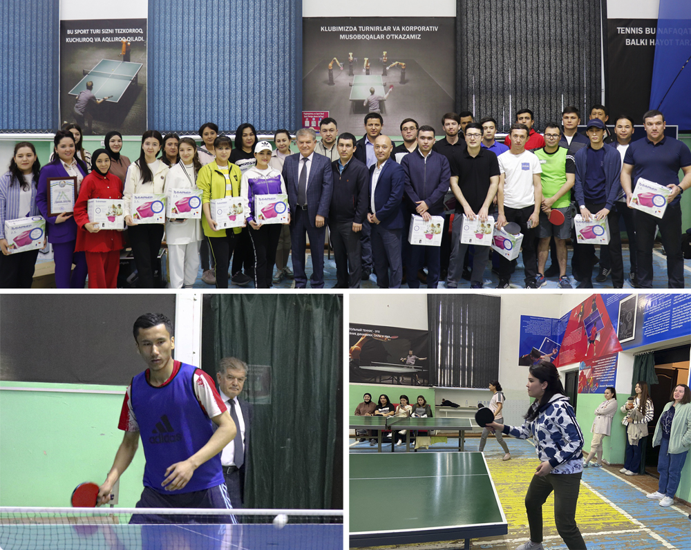 Стол тенниси мусобақалари якунланди