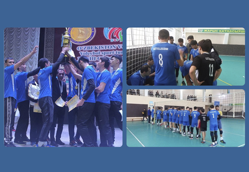 “UZTELECOM” жамоаси волейбол бўйича Ўзбекистон кубогини қўлга киритди